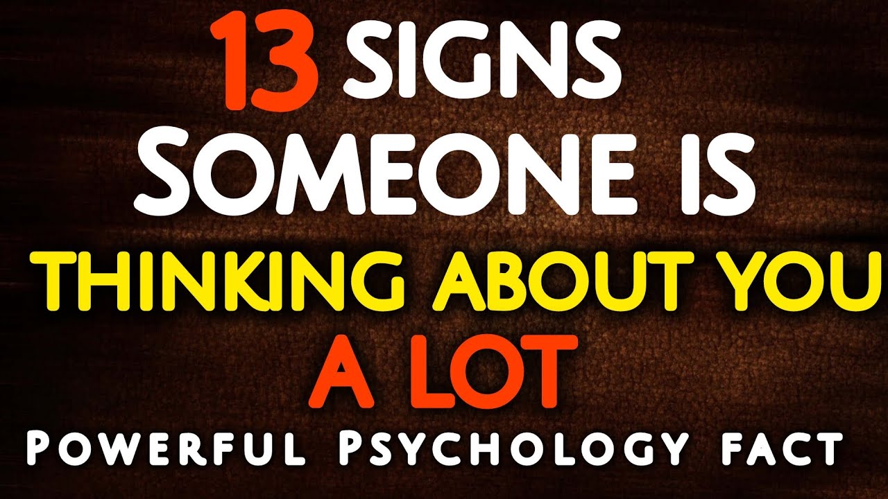 13 скрытых признаков того, что они думают о вас прямо сейчас 🧠💯 Психологический факт о любви! Пси...