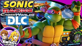 TMNT DLC Sonic Racing Crossworlds! Sonic meets Ninja Turtles!