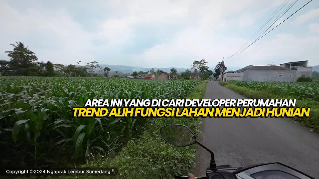 Trend alih fungsi lahan sawah menjadi sebuah hunian, Suasana Pedesaan Sunda Jawa Barat