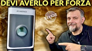 Safety in the laboratory with the ATOMSTACK air filter. Smoke extractor for purifier laser engraver