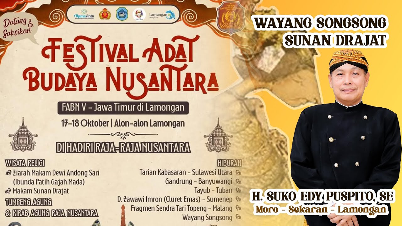 FESTIVAL ADAT BUDAYA NUSANTARA KE-5 JAWA TIMUR - LAMONGAN