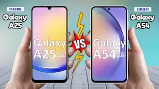 Samsung Galaxy A25 Vs Samsung Galaxy A54 - Full Comparison 🔥 Techvs