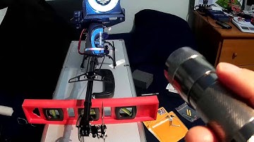 Setting Blade Pitch V450D01 Flybarless FBL Helicopter