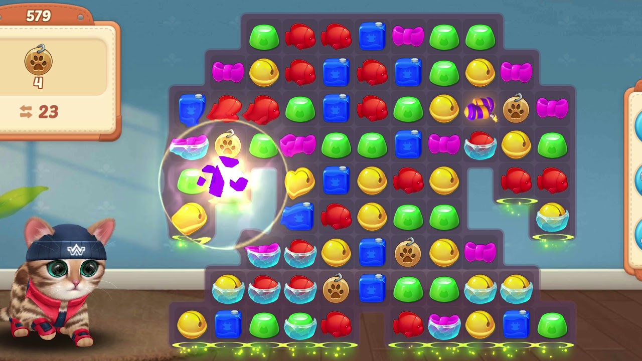 Kitten Match Level 579