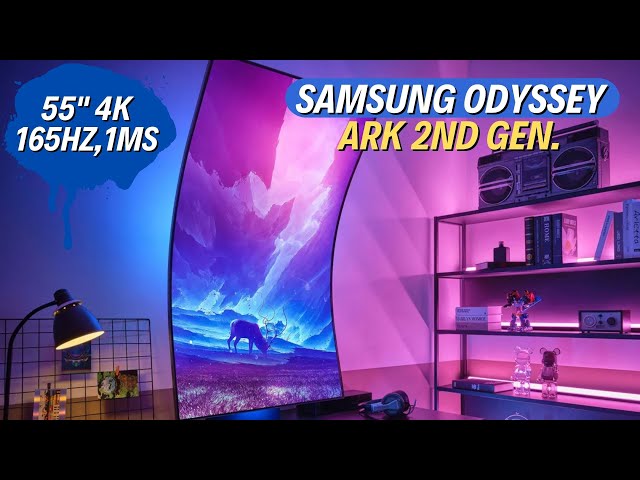 Monitor Gamer Odyssey Ark 55 polegadas 2nd Gen