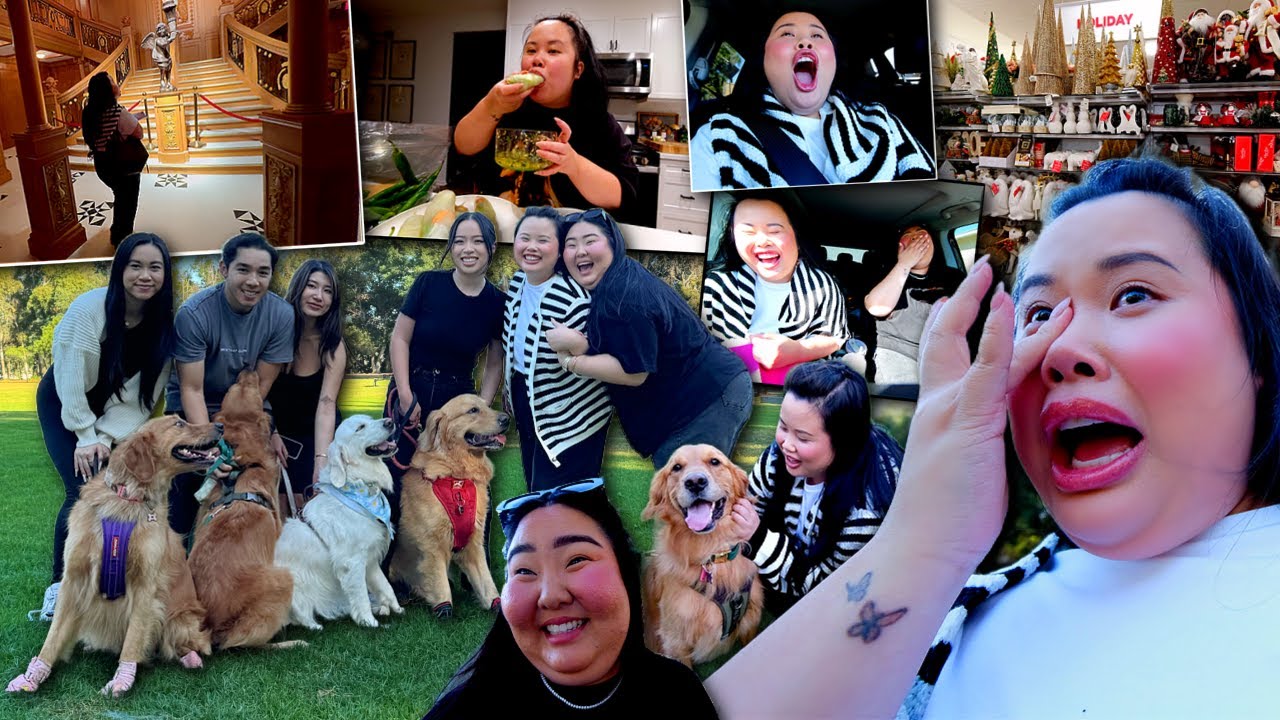 VLOG: she SURPRISED me!!! + cried my eyes out, visiting the titanic, running errands, holiday decor!