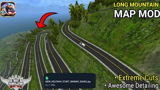 New Kelok 44 Map Mod | Best Mountain Climbing Map for Bus Simulator Indonesia (Bussid) Download Now screenshot 5