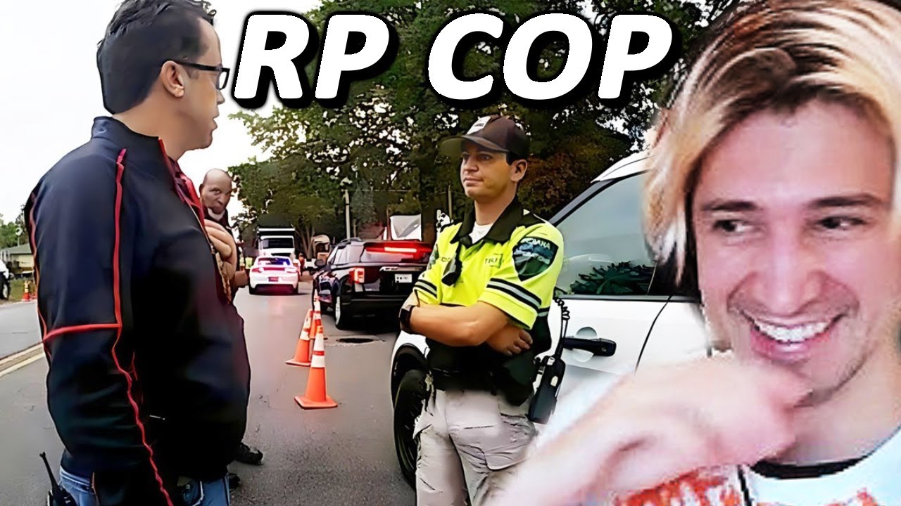 What Happens When a Fake Cop Pulls Over a REAL Police Sergeant | xQc ...