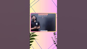 What is the Value of 𝑖^{𝑖} ?  Complex Numbers #jeemains #complexnumbers #iota #jee