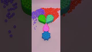 ✴️ Deep Relax Beads Visual | Hypnotic Therapy Loop | Colorful Water Drop 💧 #asmrshorts #stressrelief
