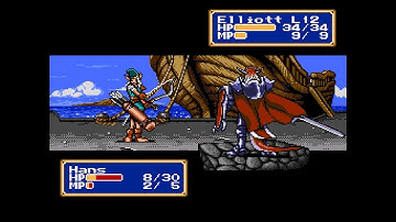 Elliot vs Hans - Shining Force Alternate Part 12
