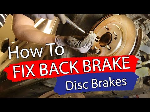 DIY / HOW TO FIX BACK BRAKE, Kia Cee`d Bildilla Magasin