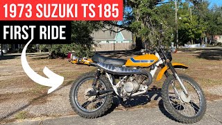Vintage Suzuki TS185 Is Still a Monster