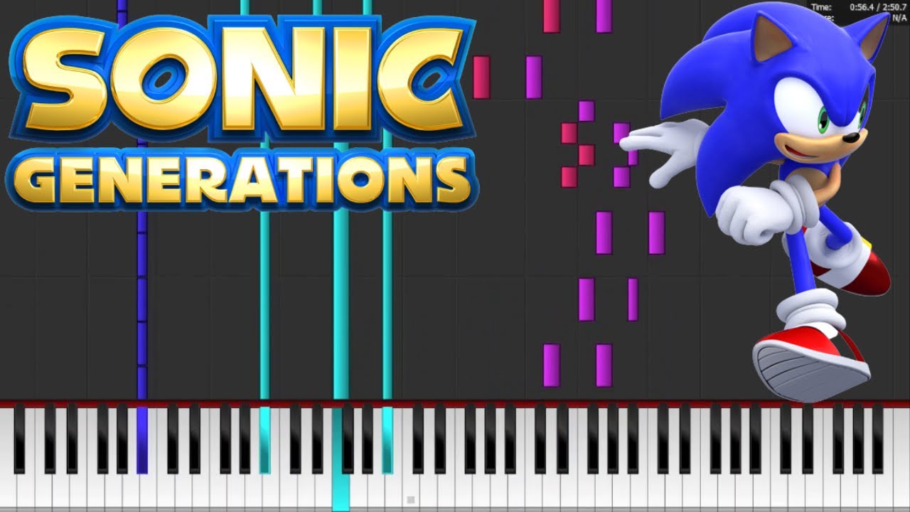 Crisis City [Modern] - Sonic Generations (Piano Tutorial)
