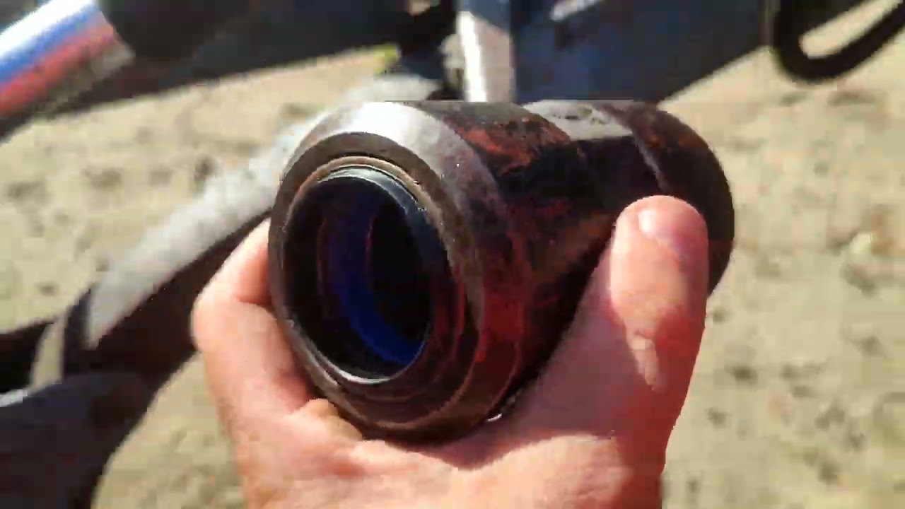 Chłopak ze wsi Małej - (136) naprawa cieknących siłowników pługa Overum