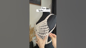 Boho dress for festivals #macramedress #crochet #macrameschool #diycrafts #macrame #macrametutorial