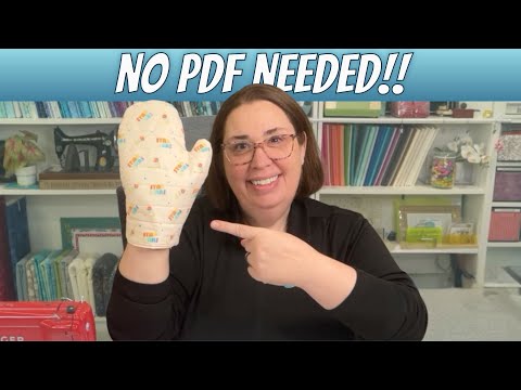 Easy DIY Oven Mitt Tutorial | Sew in 30 Minutes
