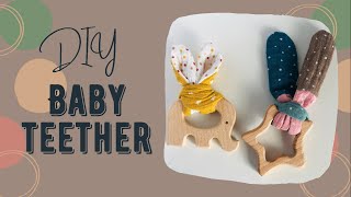 DIY Baby Teether I Wooden Teether