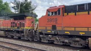 Westbound race on bnsf