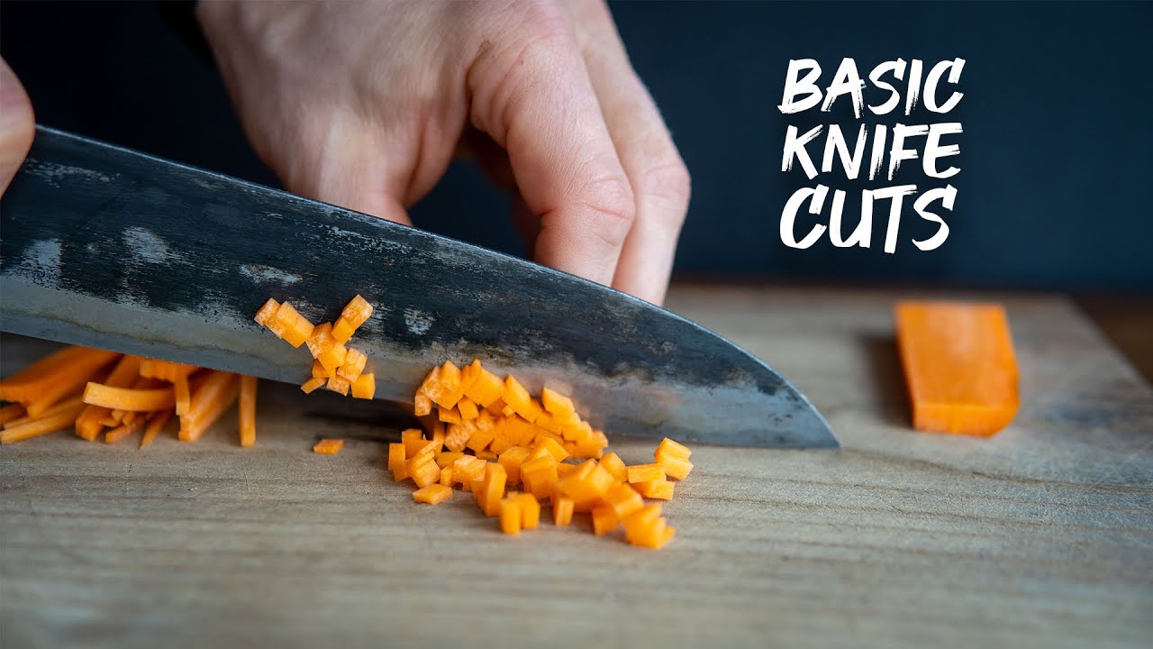 5 Vegetables Cuts You Should Know (+ 3 you don't)