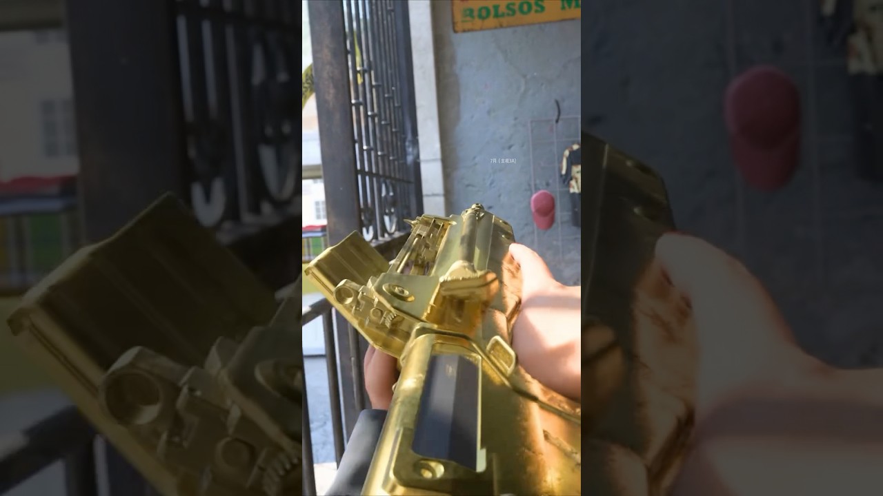 Most unique  weapon inspection  in   