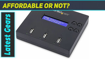 StarTech.com 1:2 Standalone USB Duplicator and Eraser - Memory Stick Cloner - USB 2.0 Flash