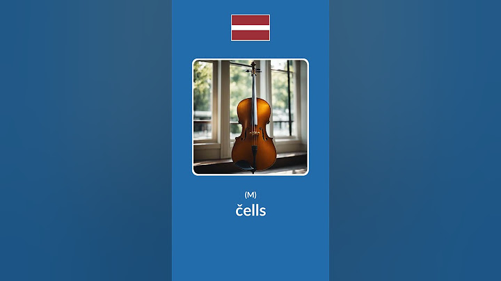Music Instruments in Latvian #learnlatvian