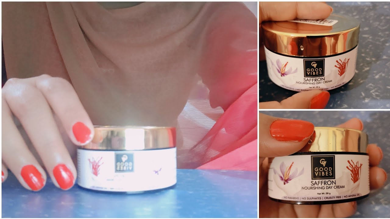 good vibes saffron nourishing day cream