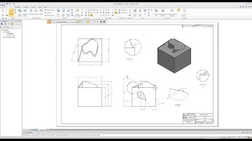 Solid Edge AutoCAD DWG View Boundary