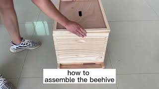 High Quality Wood Bee Hive With Frame For Beekeeping Equipment Double  Depth Langstroth Beehive