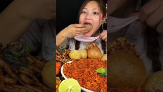 ASMR:eating🌶️🥵pani Puri#mukbang#asmr#eatingvideo