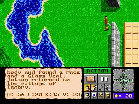 [TAS] Genesis The Faery Tale Adventure by Aqfaq in 22:29.85