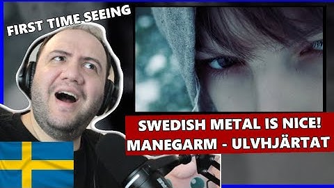 🇸🇪 FIRST TIME SEEING SWEDISH HEAVY METAL: MANEGARM - Ulvhjärtat | Napalm Records | Nordic REACTION