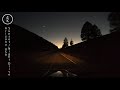 Moonlit Night Drive - Arizona 4K