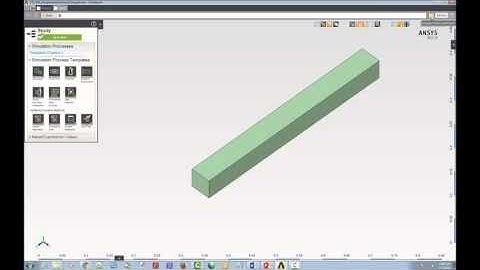 ANSYS AIM: Design Points Dashboard Design Points Tab
