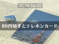 「80円切手とテレホンカード」No.AO-0011 [平成8年]