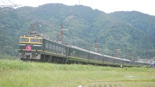 【祝復活!!】EF81-114＋24系8B【特別なトワイライトエクスプレス〈9021レ〉】　木之本～余呉