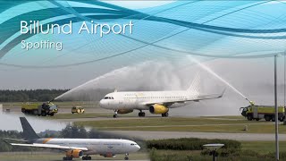 Billund Airport Spotting | A333, A320, A223, ERJ190 | Special #340