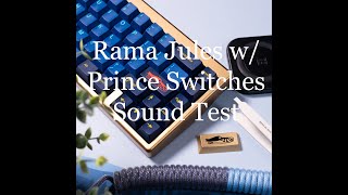 Rama Jule, Brass Plate, Prince Switches, Sound Test