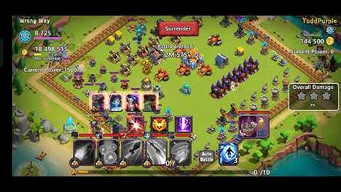 Clash of Lords 2 - Attack resource raid and get the reward #clashoflords2 #col2creators