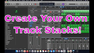 How To Create Track Stacks In Logic Pro X