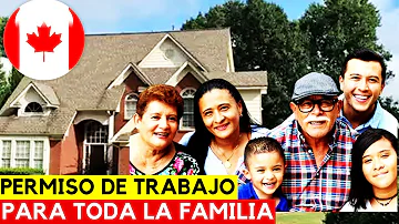 ¿Puedo traer a mi familia a Canadá con permiso de trabajo?