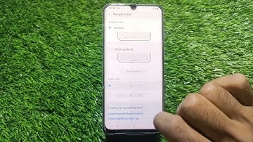 Samsung Galaxy A54 5G  Back Button Setting Kaise Karen, How To Hide Back Button In Samsung