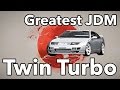 12 Greatest JDM Twin-Turbo Machines Ever