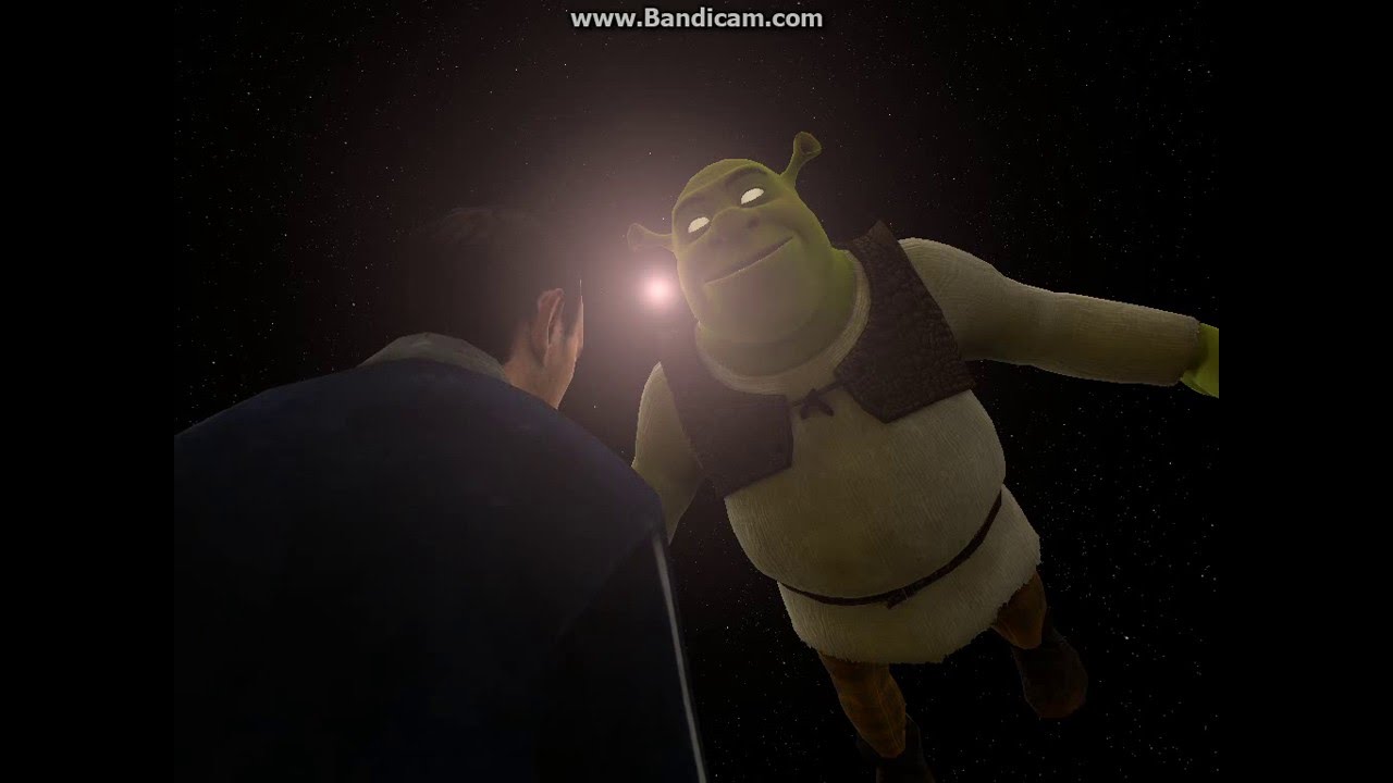 Shrek in space "this is my swamp"