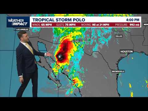 Will Hurricane Polo affect Houston? Tracking tropical moisture and rain chances
