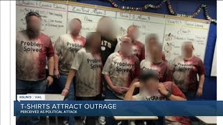 Halloween shirts focus anger on Vail school