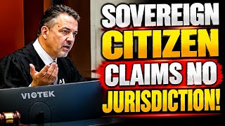 Sovereign Citizen Claims “NO JURISDICTION” — Judge SHUTS Him Down 
