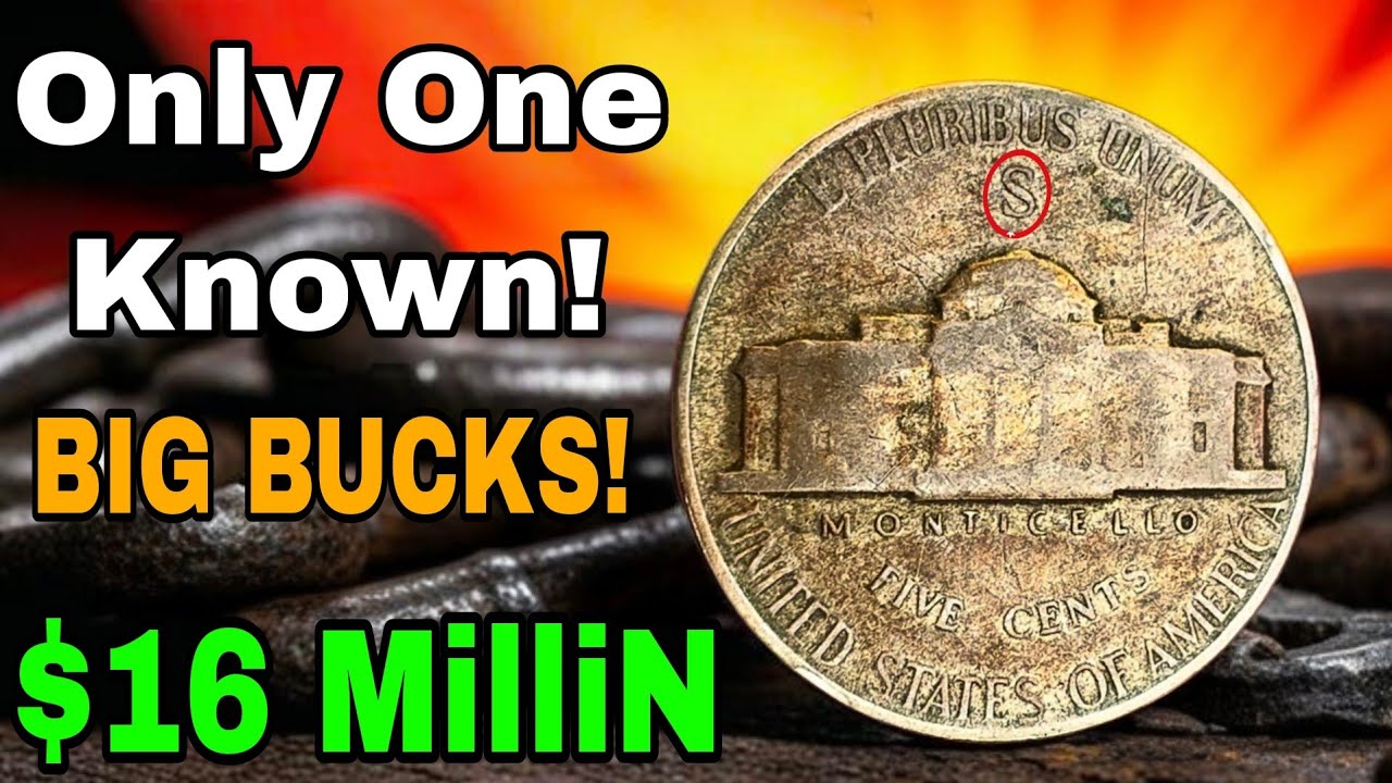 Rare Monticello Jefferson Nickels Worth Big Bucks - Top 4 Coins That ...