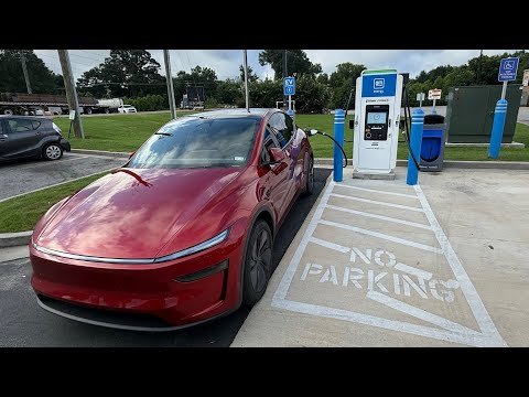 2026 Tesla Model Y Juniper Road Trip Roanoke, VA to Shreveport, LA It's Great